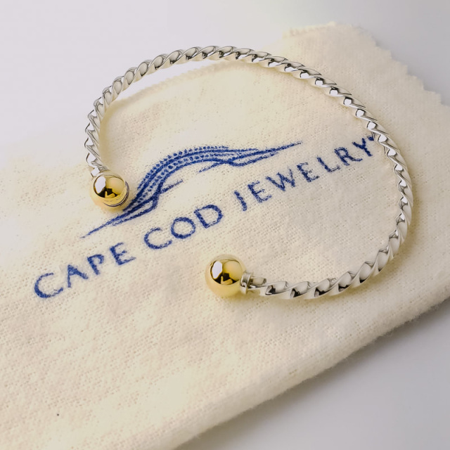 Cape Cod Twist Cuff Bracelet